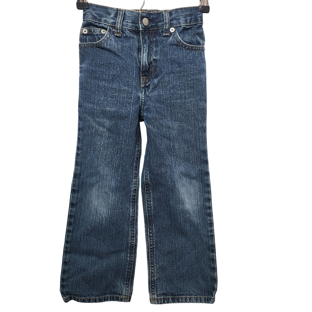 Toughskins Kids Jeans‎ Denim Blue Size 5 Slim Straight Leg Elastic Waist